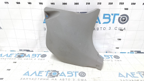Front pillar trim lower right Toyota Camry v50 12-14 usa gray, scuffs, scratches, plastic turned white