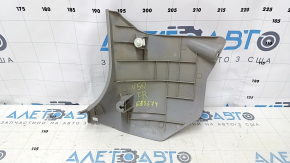 Front pillar trim lower right Toyota Camry v50 12-14 usa gray, scuffs, scratches, plastic turned white