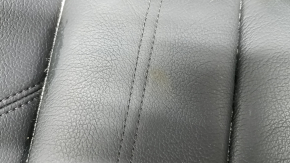Rear row of seats 2nd row Audi A4 B9 17-19 leather black, heated, for cleaning, dents, scratches
