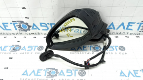 Side mirror left Audi A4 B9 17-19 15 pins, turn signal, auto-dimming, for memory, BSM, auto-folding, graphite