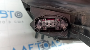 Front left headlight complete Audi A4 B9 17-19 Full LED, sand, scratches, cobwebs