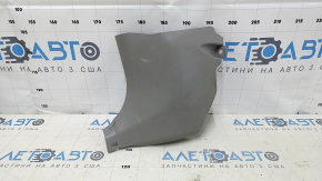 Front pillar trim lower left Toyota Camry v55 15-17 usa gray, scratches