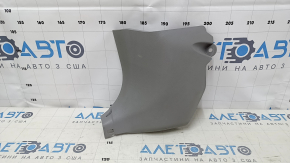 Front pillar trim lower left Toyota Camry v55 15-17 usa gray, scratches