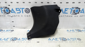 Front pillar trim lower left Toyota Camry v55 15-17 usa black, scratches, plastic turned white