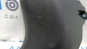 Front pillar trim lower left Toyota Camry v55 15-17 usa black, scratches, plastic turned white