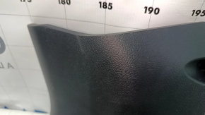 Front pillar trim lower left Toyota Avalon 13-18 black, scratches, abrasion