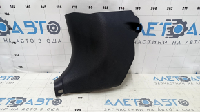 Front pillar trim lower left Toyota Avalon 13-18 black, scratches, abrasion