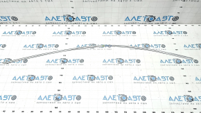 Upper front right door molding Audi A4 B9 17-chrome