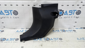 Front pillar trim lower left Toyota Highlander 14-19 black, scratches