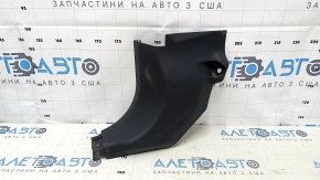 Front pillar trim lower left Toyota Highlander 14-19 black, scratches