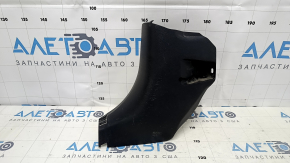 Front pillar trim left lower Toyota Rav4 13-18 black, scratches