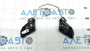 Steering wheel control buttons in assembly Audi A4 B9 17- for steering wheel heating, worn
