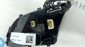 Steering wheel control buttons in assembly Audi A4 B9 17- for steering wheel heating, worn