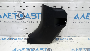 Front pillar trim left lower Toyota Rav4 13-18 black, scratches, abrasion