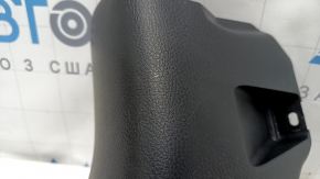 Front pillar trim left lower Toyota Rav4 13-18 black, scratches, abrasion