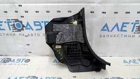 Front pillar trim left lower Toyota Rav4 13-18 black, scratches, abrasion