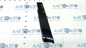 Door trim side rear right Audi A4 B9 17- front, black gloss, scratch