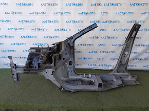Front right quarter Nissan Rogue 21-23 JP built, black, on the body
