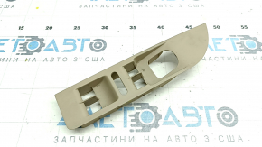 Front left window lift control trim VW CC 08-17 beige