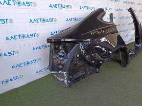 Quarter wing rear right Ford Fusion mk5 13-20 on the body, black, pokes