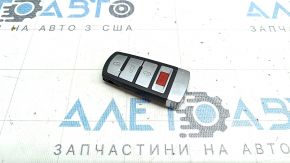 Key VW CC 08-17 4 buttons, bumps on chrome, scratches, scuffs