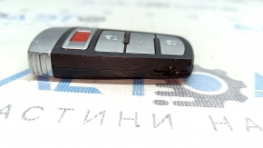 Key VW CC 08-17 4 buttons, bumps on chrome, scratches, scuffs