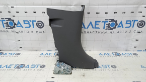 Front pillar trim lower right Toyota Sienna 11-14 gray, scratches, plastic turned white