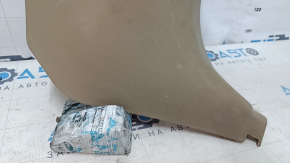 Front pillar trim lower right Toyota Highlander 08-13 beige, scratches, rubbed, for dry cleaning