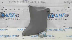 Front pillar trim lower left Toyota Highlander 08-13 gray, scratches