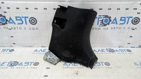 Front pillar trim lower right Toyota Rav4 06-12 black, worn, scratches