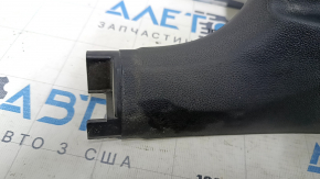 Front pillar trim lower left VW Beetle 12-19 black, scratches, plastic turned white, worn