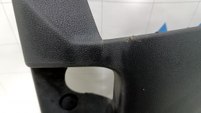 Front pillar trim lower left VW Beetle 12-19 black, scratches, plastic turned white, worn