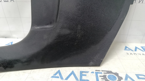 Front pillar trim lower left VW Beetle 12-19 black, scratches, plastic turned white, worn