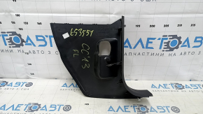 Front pillar trim lower left VW CC 08-17 black, scratches