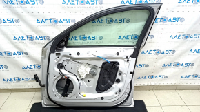 Door assembly front right Audi A4 B8 08-16 keyless, silver LX7W