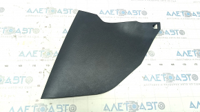 Center console trim side right Nissan Murano z52 15-18 front, black, scratches