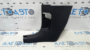 Front pillar trim left lower VW Jetta 11-18 USA black, scratches