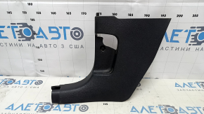 Front pillar trim left lower VW Jetta 11-18 USA black, scratches