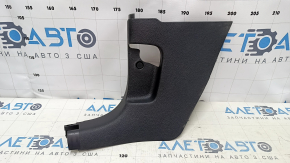 Front pillar trim left lower VW Jetta 11-18 USA black, scratches