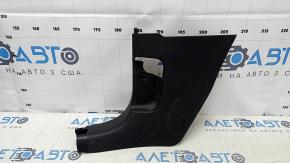 Front pillar trim left lower VW Jetta 11-18 USA black, scratches