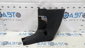 Front pillar trim left lower VW Jetta 11-18 USA black, scratches