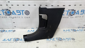 Front pillar trim left lower VW Jetta 11-18 USA black, scratches