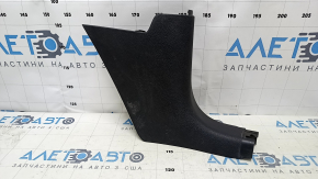 Front pillar trim right lower VW Jetta 11-18 USA black, scratch, scuffs