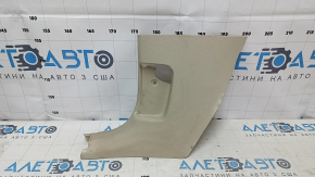 Front pillar trim lower left VW Passat b7 12-15 USA beige, worn, plastic turned white