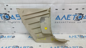 Front pillar trim lower left VW Passat b7 12-15 USA beige, worn, plastic turned white