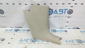 Front pillar trim lower right VW Passat b7 12-15 USA beige, scratches, abrasion