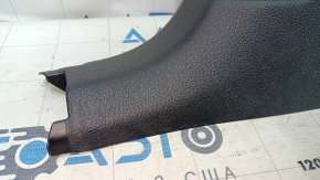 Front pillar trim lower left VW Passat b8 16-19 USA black, worn, scratches