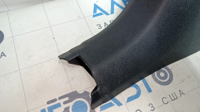 Front pillar trim lower left VW Passat b8 16-19 USA black, worn, scratches