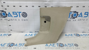 Front pillar trim lower left VW Passat b8 16-19 USA beige, scratch, worn, needs cleaning