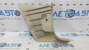 Front pillar trim lower left VW Passat b8 16-19 USA beige, scratch, worn, needs cleaning